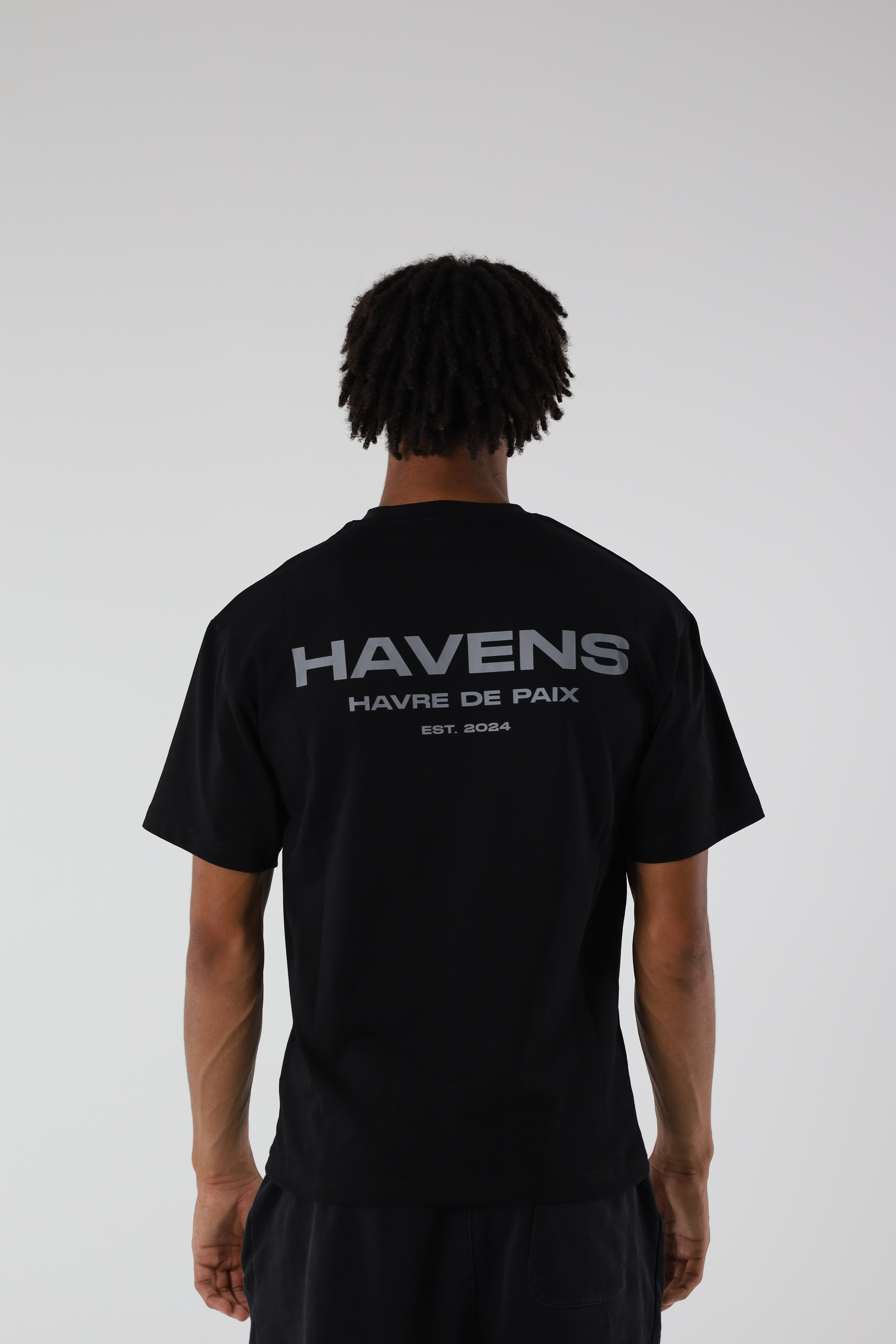 Black/ Grey Tee